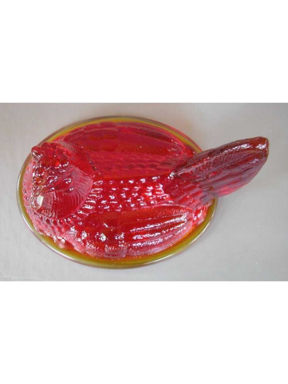 Boyd Crystal Art Glass "Hen on Nest"